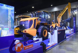 Liugong new product launch and 60th anniversary celebration shine Thailand INTERMAT ASEAN exhibition