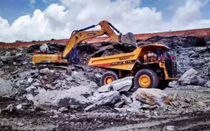 Sany equipment exports a red flag of friendship between China and Africa